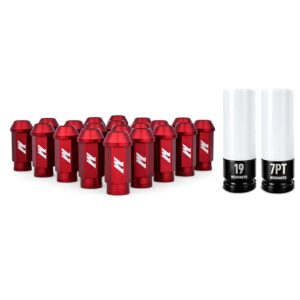 mmlg-125-lockrd_6 Mishimoto MMLG-125-LOCKRD Aluminum Locking Lug Nuts M12 x 01-25 Red