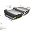 n1-21-1_lr_3 Universal Exhaust Tail Pipe Muffler Tip oval 145×75mm lenght 140mm mounting diameter 50mm