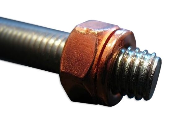 Self-locking copper nut M6/9