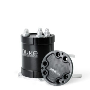 Nuke Performance 2G Fuel Surge Tank 2.0 liter for external fuel pumps