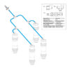 Nuke Performance Air Jack 90 Competition Complete Set 4pc, 8bar