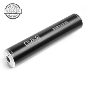 Nuke Performance Fuel Filter PF200 10 micron AN-10 - Welded stainless steel element