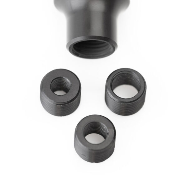 Nuke Performance Gear Knob Cavernous Carbon 40, Glossy finish
