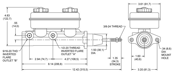 podwojna-pompa-hamulcowa-wilwood-260-4894 Wilwood 260-4894 Tandem Master Cylinder