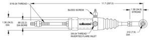 Wilwood 260-1333 Pull Type Clutch Slave Master Cylinder