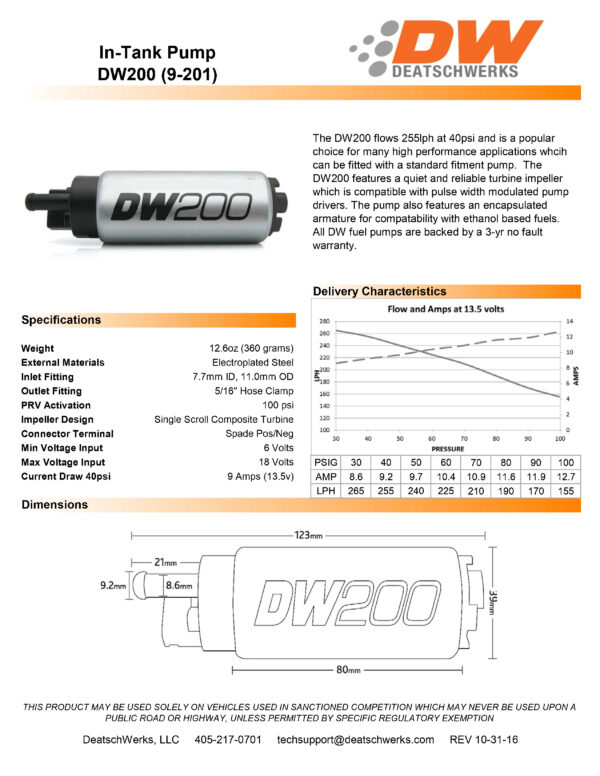 pompa-paliwa-dw200-deatschwerks-255lph-uniwersalny-zestaw-montazowy-9-1000_3 Fuel pump DeatschWerks DW200 255lph 9-201-1000