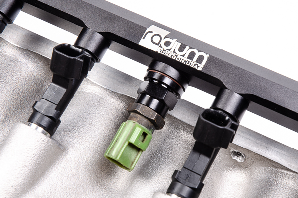 Fuel Rail Top Feed Conversion for Mazda 20B-REW Primary Radium Engineering