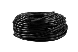 Reinforced vacuum hose Fmic.Pro 10mm Black