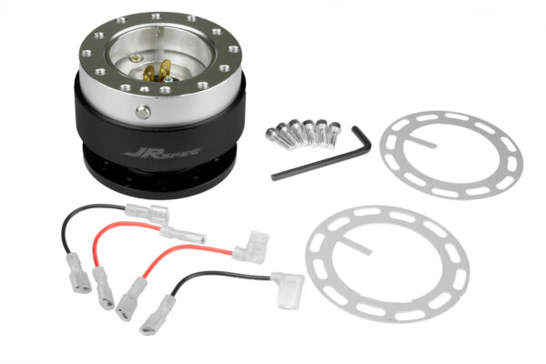quick-release-jrspec-rozpinka-kierownicy-czarny_9 JRspec steering wheel quick release hub Black