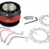 quick-release-jrspec-rozpinka-kierownicy-czerwony JRspec steering wheel quick release hub Red