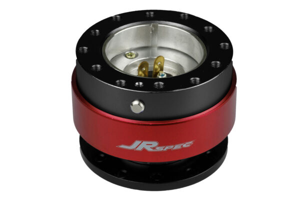 quick-release-jrspec-rozpinka-kierownicy-czerwony_2 JRspec steering wheel quick release hub Red