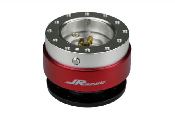 quick-release-jrspec-rozpinka-kierownicy-czerwony_8 JRspec steering wheel quick release hub Red