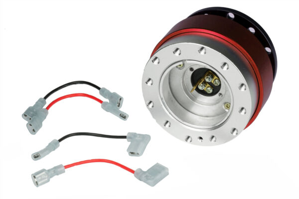 quick-release-jrspec-rozpinka-kierownicy-czerwony_9 JRspec steering wheel quick release hub Red