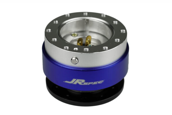 quick-release-jrspec-rozpinka-kierownicy-niebieski_8 JRspec steering wheel quick release hub Blue
