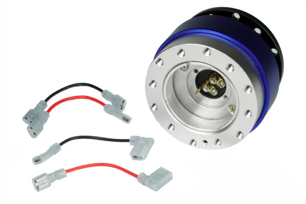 quick-release-jrspec-rozpinka-kierownicy-niebieski_9 JRspec steering wheel quick release hub Blue