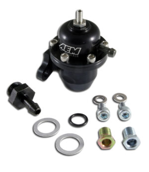 regulator-cisnienia-paliwa-aem-1000hp-black-aem-25-301bk Fuel pressure regulator AEM 1000HP Black AEM 25-301BK