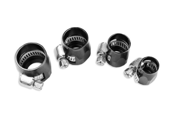 skrecany-zacisk-na-przewod-gumowy-an10-czarny AN -10 AN10 20mm rubber hose end finisher twisted jubilee clip Black