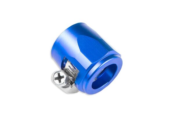 skrecany-zacisk-na-przewod-gumowy-an4-niebieski_2 AN -4 AN4 12mm rubber hose end finisher twisted jubilee clip Blue