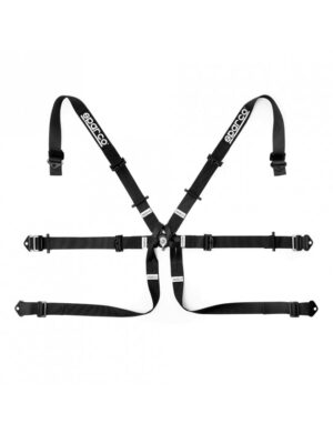 Sparco Harness 6-Points 2" Formula Black FIA Approved 8853-2016 up to 2029