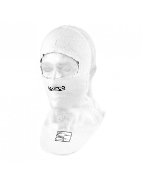 Sparco Balaclava Shield Tech White