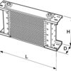 std-size-picture_2 Setrab Proline oil cooler 40-row 330 x 310mm (235mm)