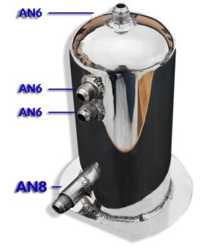 SURGE TANK (SWIRL POT) 2.5L AN8