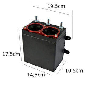 SWIRL POT 2L WITH DUAL PUMPS SLOT