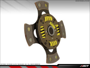 Clutch ACT 4 PAD, Heavy Duty 4 PAD 92-05 Honda Civic & CRX D-Seria (D16Z6/D16Y7/D16Y8/D15B7/D15B8/D15Z1/D17A1/D17A2)