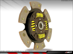 Clutch Disc ACT 4 PAD, Mitsubishi 3000GT 2WD 90-99 / Mitsubishi Eclipse GST/GSX 90-99 / Mitsubishi Lancer EVO I, II, III 93-95 / Mitsubishi Galant 2.0l Turbo & AWD VR4 90-92