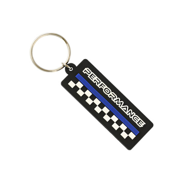 FMIC double-sided silicone keychain