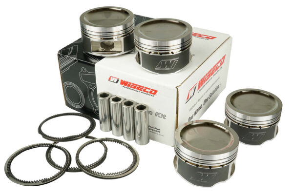 Engine pistons Wiseco KE200M81 4 cyl, VW / Audi 1.8T 20V, 92.80mm STROKER (20mm PIN) 81,00mm, STD, 8.5:1 CR