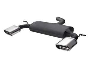 Sport muffler exhaust for AUDI A3 typ 8P SPORTBACK 2004-2012 HATCHBACK STANDARD SPORTBACK