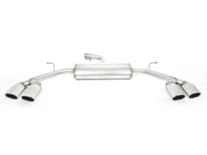 Sport muffler exhaust for AUDI A3 typ 8V 2013 SEDAN