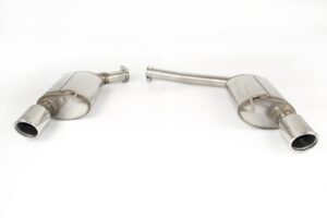 Sport muffler exhaust for AUDI A4 typ B8 2007-2011 AVANT