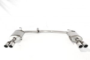 Sport muffler exhaust for AUDI A4 typ B8 /8K 2008-2015 AVANT SEDAN