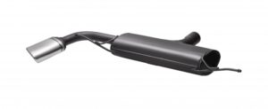 Sport muffler exhaust for AUDI TT typ 8J 2007-2013 COUPE
