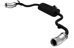 Sport muffler exhaust for FIAT Seicento 1998-2010 HATCHBACK