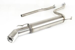 Sport muffler exhaust for FIAT Seicento 1998-2010 HATCHBACK