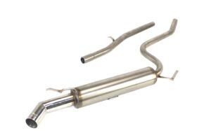 Sport muffler exhaust for FIAT Seicento 1998-2010 HATCHBACK