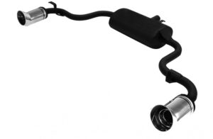 Sport muffler exhaust for FIAT Seicento 1998-2010 HATCHBACK
