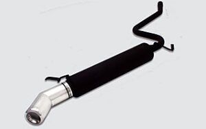 Sport muffler exhaust for FIAT Seicento Sporting 1998-2010 HATCHBACK STANDARD