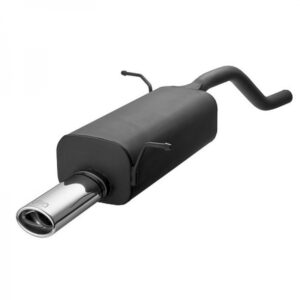 Sport muffler exhaust for FORD Fiesta VII 2008-2014 HATCHBACK