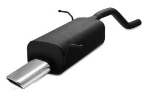 Sport muffler exhaust for FORD Fiesta VII 2008-2014 HATCHBACK