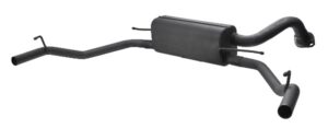 Sport muffler exhaust for HONDA Civic VIII HATCHBACK 2006-2011