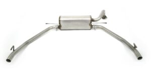 Sport muffler exhaust for HONDA Civic VIII 2006-2011 HATCHBACK 5D