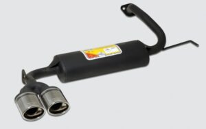 Sport muffler exhaust for MAZDA 323F 323C 323P 1,8 16V 2,0V6 1994-1998 STANDARD