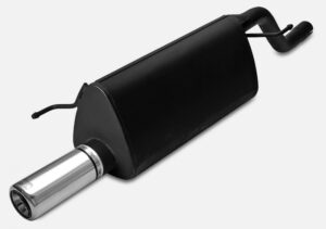 Sport muffler exhaust for OPEL Corsa D 2006-2014 HATCHBACK