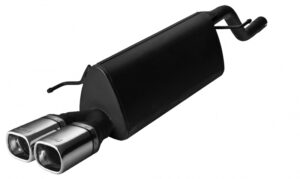 Sport muffler exhaust for OPEL Corsa D 2006-2014 HATCHBACK