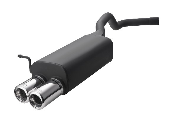 Sport muffler exhaust for SKODA Fabia II HATCHBACK 2006-2010 HATCHBACK