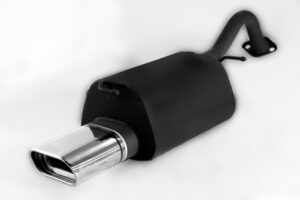 Sport muffler exhaust for TOYOTA Corolla typ E12 2002-2004 HATCHBACK